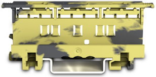 Upevňovací adaptér řada 221 4mm2 tmavě šedá-žlutá WAGO 221-500/000-053