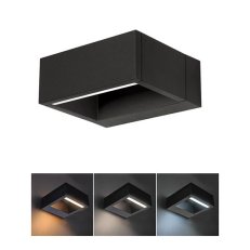 LED venkovní nástěnné osvětlení Ragusa, 7W, 450lm, 3 CCT SOLIGHT WO806