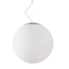 Závěsné LED svítidlo se skleněným stínidlem ADRIA L5 HP 65W IP40 DALI 3K nerez