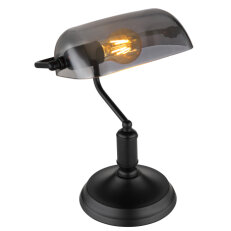 Stolní svítidlo ANTIQUE černá 1xE27, max. 60W 230V GLOBO 2491B