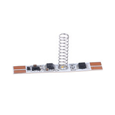 Dotykový stmívač LED pásku do hliníkových profilů s pružinou 2A 10mm bílá LED