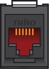 Data konektor RJ11 UTP (nestíněné) NIKO 650-45013