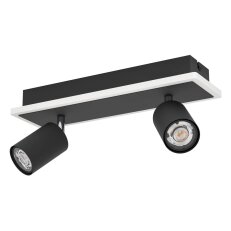Bodové svítidlo RIMBOCCHI 1 LED černá/satén 12W IP20 EGLO 901635