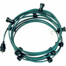 Bachman 740.005 Light chain 10m with 10 lamp holders