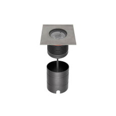 XGROUND GRND. SQ. REC. FITTING 1x15W 100