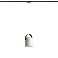 JULIETTA 16 pro jednookr. lištu opálové sklo/černá 230V E27 20W RENDL R13860