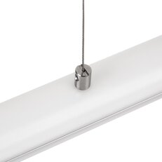 Prvek zavěšení LED lišty a difuzoru KLUŚ LIN pro LED hliníkové profily stříbrná