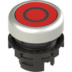 Aretované tlačítko - O 20 mm; Průměr otv