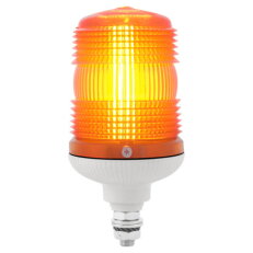 Maják LED MNF LED FLR 12/24V, ACDC, IP54, M12, oranžová, světle šedá 66580