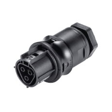 vestavný konektor 3 pól, samice, černý, ATEX WIELAND X6.031.6053.1