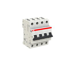 S204-K3 4 fázový jistič 3 A char. K 6kA ABB 2CDS254001R0317