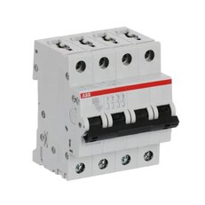 Jistič S204-B63, 4F, 63A, char. B, 6kA, ABB 2CDS254001R0635