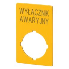M22-XZK-PL99 Označ. štítek nouzového zas