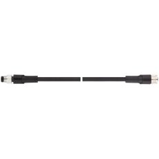 Konfekcionovaný kabel pro snímače/akční členy AB-C4-M8MS-5,0PVC-M8FS 22260171