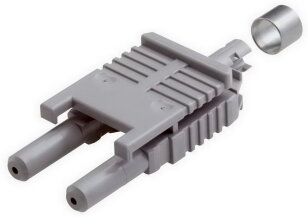 POF CONNECTOR HFBR4516 GY DUPLEX -4PC