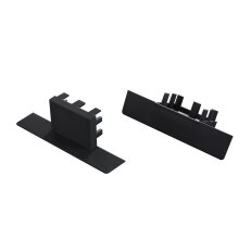 Koncovka profilu EC-PROFIL AKIN BLACK GREENLUX GXLP2471