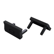 Koncovka profilu EC-PROFIL ATOM 2IN1 BLACK GREENLUX GXLP1531