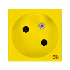 Zásuvka silová K45 (přístroj s krytem),