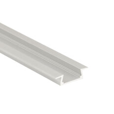 Vestavný hliníkový profil VR2, 22x7 mm, bez difuzoru, 2 m MCLED ML-761.423.74.2