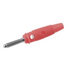 811-036 banánek na kabel 4mm červený