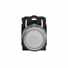 Schneider xB5AW31B5 Ovládač stiskací prosvětlený,lícující,1 Z+1V,24V-bílý