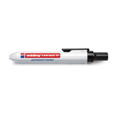 Permanentní pero s kulatým výsuvným hrotem 1,5-3mm/barva černá EDDING retract 11