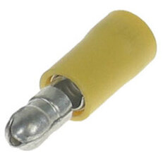 Kolík kruhový poloizolovaný, průřez 4-6mm2/průměr 5mm PC (GF-BM5/PA) KKP 6-5/PA
