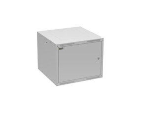 Nástěnný nýtovaný rozvaděč GrandN DUO 9U s plechovými dveřmi,hl.600mm 83000982