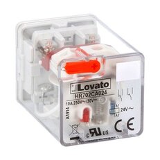 Lovato HR702CA024 Průmyslové relé 8 pinů 2 zap/vyp 10A 24VAC+LED