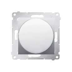 Signalizační a orientační osvětlení s LED, světlo bílé., 230V, stříbrná matná