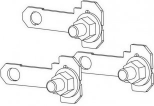 XRG00 Prodloužení svorek pro 1CT D 14mm ABB 1SEP408630R0001