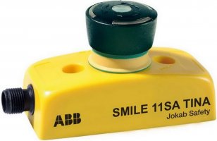 Smile 11 SA Tina ESTOP 1konek.černé ABB 2TLA030050R0500