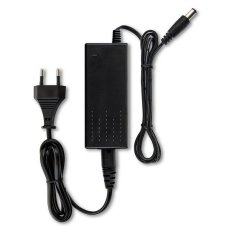 Napájecí adaptér 36W, DC24V/1,5A, IP20, černý plast, s vidlicí
