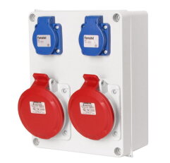 Krabice 30708 IP44 2x230V 2x32/5. FAMATEL
