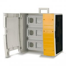 SCAME Prázdná skříň MBOX3 IP66 s dvířky IP66 9x otvor OPTIMA (16/32A)