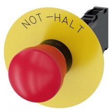 3SU1100-1HA20-1FH0 hřibové tlačítko nouz