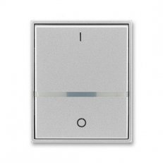 ABB Time 3558E-A00655 08H Kryt spínače dělený,pro řazení 2S,pro hořlavé podklady