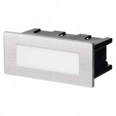 LED orientační vestavné svítidlo AMAL 123×53, 1,5W tep. bílá,IP65 EMOS ZC0108