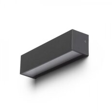 CAMARGUE nástěnná antracitová satinované sklo 230V LED 6W IP65 3000K R13641