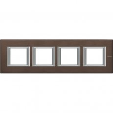 Legrand HA4802M4HBR BTAX Rámeček2+2+2+2HOR.BRONZ BROU