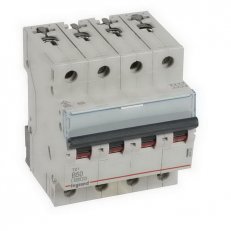 TX3 JISTIČ, 4 PÓLOVÝ, CHAR. B, 50A 6000A LEGRAND 403422