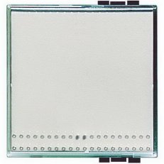 BTICINO LIVINGLIGHT VÝMĚNNÁ KRYTKA KRISTALL 2MODULOVÝ N4932/2