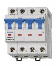 Instalační jistič 6 kA, B 63A, 3+N SCHRACK BM618863--
