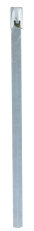 Ocelová páska stříbrná 200 x 7,9 mm (100 ks) CIMCO 186010