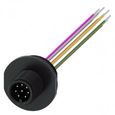 příslušenství pro polohový spínač 3SE5, přístrojový konektor plast, M12, 8pól.