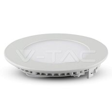 V-TAC 4857 12W LED Premium Panel Downlight - Round Warm White, VT-1207