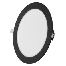 LED vestavné svítidlo NEXXO, kruhové, černé, 18W, se změnou CCT EMOS ZD1343