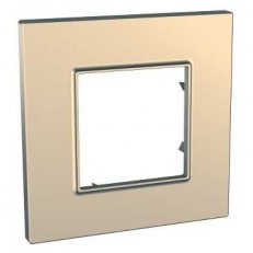 Unica Quadro Krycí rámeček jednonásobný, Copper SCHNEIDER MGU6.702.56