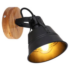 Nástěnné svítidlo GÜNTHER hnědá 1xE27, max. 60W 230V GLOBO 15466S-1