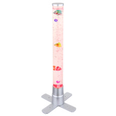 Stojací lampa MENDOZA stříbro 9xRGB LED 0.06W 230V, 4lm GLOBO 9017